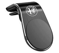 ZDDFCVB Porta Cellulare Auto, per Alfa Romeo Stelvio SUV 2017-2023, Interne, Parabrezza/Cruscotto, Mai Cadere, Antiscivolo, Rilascio a Una Mano,A