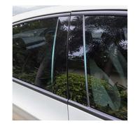 ZDDYUU Adesivo Montante B Auto per Lincoln MKZ, Pellicola per Finestre Laterali Rivestimento Decorativo Nero Lucido AntiGraffio