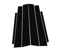 ZDDYUU Adesivo Montante B Auto per Mercedes-Benz S-Class 1998-2005, Pellicola per Finestre Laterali Rivestimento Decorativo Nero Lucido AntiGraffio