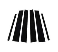 ZDDYUU Adesivo Montante B Auto per Mercedes ML/W164M-Class 2006-2011, Pellicola per Finestre Laterali Rivestimento Decorativo Nero Lucido AntiGraffio