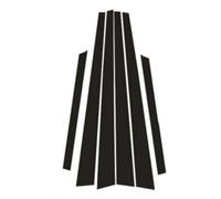 ZDDYUU Adesivo Montante B Auto per Nissan Sunny 2004-2009, Pellicola per Finestre Laterali Rivestimento Decorativo Nero Lucido AntiGraffio