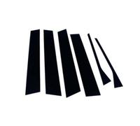 ZDDYUU Adesivo Montante B Auto per VW Jetta 2006-2011, Pellicola per Finestre Laterali Rivestimento Decorativo Nero Lucido AntiGraffio
