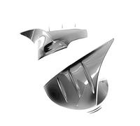 ZDDYUU Copertura Specchietto Laterale per Civic 11th Generation 2022, Tappi di Copertura dello Specchietto Retrovisore Laterale Copertura dello Specchio,Silver