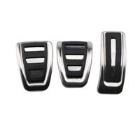 ZDDYUU Copri Pedali Auto per Audi A4 B8 S4 A5 S5 8T Q5 SQ5 A6 c7 A7 S7 S6 4G A8 S8 4H AT MT Pedali Auto Copripedale Antiscivolo Pedaliera Auto in Metallo per Freni,Accelerazione E Frizione,MT 3Pcs