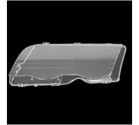 ZDDYUU Copriobiettivo Faro Anteriore Auto per BMW 3 Series E46 1998-2001, Assemblaggio Faro Copertura in Vetro Trasparente per Fari Anteriori Auto,Left