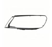 ZDDYUU Copriobiettivo Faro Anteriore Auto per Touareg 2011-2014, Assemblaggio Faro Copertura in Vetro Trasparente per Fari Anteriori Auto,Left