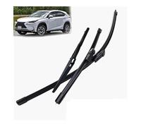 ZDDYUU Kit Completo Spazzole Tergicristallo Auto per Lexus NX Series NX200 NX200t NX300h 2014-2019, 2 Anteriori + 1 Posteriore Gomma Duravole e Silenziosa
