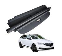 ZDDYUU Retrattile Copertura Bagagliaio Posteriore per Skoda Octavia Travel Edition 2016-2019, Nero Portabagagli Posteriore Tronco Privacy Cappelliera