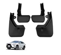 ZDDYUU Set Paraspruzzi Auto per Lexus RX 2016-2019, Set Completo Anteriore e Posteriore Antispruzzo Impermeabile Protezione da Acqua