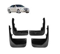 ZDDYUU Set Paraspruzzi Auto per Mercedes Benz S-Class 2008-2014, Set Completo Anteriore e Posteriore Antispruzzo Impermeabile Protezione da Acqua