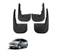 ZDDYUU Set Paraspruzzi Auto per Mercedes Benz Viano 2005-2011, Set Completo Anteriore e Posteriore Antispruzzo Impermeabile Protezione da Acqua