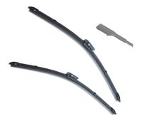 ZDDYUU Spazzole Tergicristallo Anteriore Auto 2 Pezzi per Clio Hatchback Mk5 2019-2022, Parabrezza Ricambio Automatico Finestrini Pioggia Spazzole
