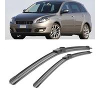 ZDDYUU Spazzole Tergicristallo Anteriore Auto 2 Pezzi per Fiat Croma 2005-2013 24"+17", Parabrezza Ricambio Automatico Finestrini Pioggia Spazzole