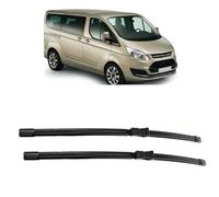 ZDDYUU Spazzole Tergicristallo Anteriore Auto 2 Pezzi per Ford Tourneo Transit Custom 2012-2017 30"+28", Parabrezza Ricambio Automatico Finestrini Pioggia Spazzole