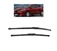 ZDDYUU Spazzole Tergicristallo Anteriore Auto 2 Pezzi per Renault Clio 4 2012-2018 26"+14", Parabrezza Ricambio Automatico Finestrini Pioggia Spazzole
