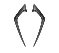 ZDDYUU Spoiler Frontale Sportivo Auto per Ford Fiesta MK7 ST 2012-2017, Coltello da Vento per Paraurti Lama Aerodinamica Racing Kit Tuning Anticollisione,Carbon Fiber