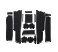 ZDDYUU Tappetino in Gomma per Peugeot 308 2014-2019, Tappetini in Gomma per Console Centrale, Cuciture della Porta Tappetino Antiscivolo Cuciture