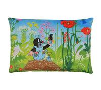 Zdeněk Miler Simpatico cuscino morbido a forma di cartone animato, 32 x 21 cm, design originale con licenza The Little Mole Krtek Krtecek, per la camera dei bambini