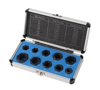 ZDETGU 11pc Set 9-19 Mm Danno Dado a Rimozione del Perno di Blocco Extractor Blocking Socket