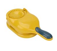 ZDETGU 2 In Dumpling Maker Utensile da Manuale per Gnocchi per Gnocchi Wonton Rolls Pies ABS Facile da Usare per il Ristorante di Feste a Casa (YELLOW)