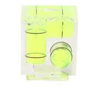 ZDETGU 3-Axis Level Telecamera Gauge Livello Aria Leggero Compatto per la Ripresa Verticale con Calda Universale Antigelo Liquido