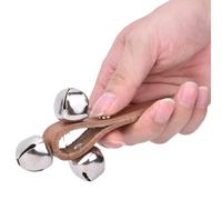 ZDETGU 3 Campane Jingle Handbell Shaker Bell Bambini Giocattolo di Apprendimento Musicale Strumenti a Percussione per e Fidanzamento