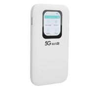 ZDETGU 5G WiFi 6 Hotspot Mobile, 16 Dispositivi Connettività, velocità di Download da 2,77 Gbps, 15x più Veloce di 4G, Progettazione Rinforzata IP67, Batteria da 7100 MAh