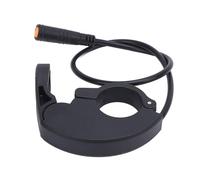 ZDETGU Acceleratore a Pollice Universale per Ciclo Elettrico per Motori 01 02 e Mid Drive Acceleratore 12-72 V Compatibile con Mano Sinistra/destra con Design Antiurto