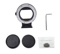 ZDETGU Adattatore da EF a R, Adattatore per Obiettivo con Messa a Fuoco Automatica con Collare per Treppiede Rimovibile per Obiettivi EF S su Fotocamere Serie R R5 R6 R7 R8 R10