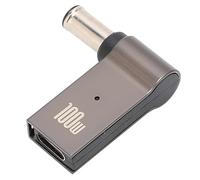 ZDETGU Adattatore in Lega di Alluminio Slim in Lega DC per Laptop 100W di Ricarica Rapida di Tipo C da Femmina a Maschio 6 0x1 4mm