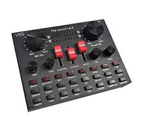 ZDETGU Adattatore per Streaming Live V8S per Telefoni e Laptop Prestazioni Elevate Multifunzione con compatibilità Intelligente