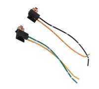 ZDETGU Adattatore Portalampada H1, con di Conversione Spina, Connettore Filo per Fari Auto, Precablato per Lampadine Alogene