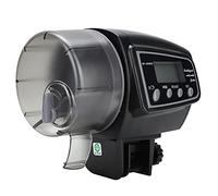 ZDETGU Alimentatore Automatico per Pesci con Schermo LCD con Distributore di Cibo per Acquari
