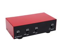 ZDETGU Alimentatore da 48 V per Microfoni a Condensatore Interfaccia da Studio Alimentata Tramite USB a Doppio Ingresso con Riduzione del Rumore e Uscita Bilanciata per la Registrazione Professionale