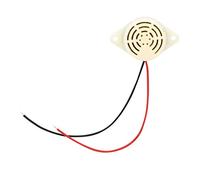 ZDETGU Allarme Cicalino Attivo 95dB Segnale Acustico Continuo 5 Pezzi per Vari Dispositivi Elettronici Modulo Cicalino 3-24V