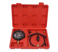 ZDETGU Calibro del Tester della Pompa del Carburante per Aspirapolvere Auto con Raccordi per Il Collettore 18 Mm 18 Mm per Diagnostica della Pressione e Test di Perdite