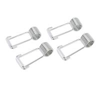 ZDETGU Chiudiporta con Cerniera a Molla Confezione da 4 - Meccanismo di Chiusura Automatica per Porte Interne, Perni Cerniera con Chiusura Automatica Parti di Ricambio, Accessori per Porte