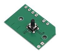 ZDETGU Circuito per Lampada Solare Prato RGB - Modulo di Controllo della Luce Essenziale con Interruttore a Pulsante a 2 Marce per Batteria al Litio 3,7 V - per Diverse Applicazioni di