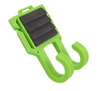 ZDETGU Clip da Cintura per Supporto per Canna da Pesca a Mosca - Supporto per Canna da Pesca Leggero in ABS a Mano Libera con Toppa in Schiuma per Pescatori di Trampolieri e da Riva
