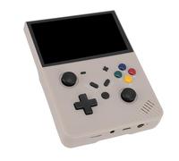 ZDETGU Console di Gioco Portatile retrò Dispositivo di Gioco Portatile con Schermo IPS da 4,3 Pollici con Oltre 20.000 Giochi, 25 Emulatori, Batteria da 4.000 MAh, CPU Quad Core per il - Trasparente