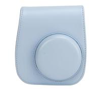 ZDETGU Custodia per Fotocamera in Pelle PU per Mini 12, Borsa Protettiva con Tracolla Regolabile e Album da 64, Include 10 Cornici Sospese e 4 Filtri Colorati (BLUE)