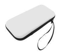 ZDETGU Custodia Protettiva per 2 Custodia da Viaggio Rigida con 12 Slot per Schede di Gioco Leggera per Console in EVA per il Trasporto di Controller e Accessori Rosa (WHITE)