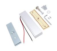 ZDETGU di Chiusura Magnetica Elettrica 180KG Forza di Tenuta Fail Safe Design NC Kit Elettromagnetico 12V per Controllo Accessi Sicuro su Porte Metalliche