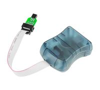 ZDETGU Downloader USB per Programmatore AVRISP MKII per AVR Studio 4/5/6/7, ISP PDI TPI Compatibile con AT ISP MKII Originale, Supporta la Programmazione Flash di Chip AVR, Non è Necessaria Alcuna