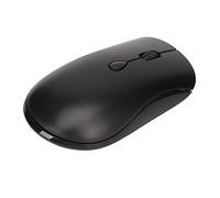 ZDETGU Ergonomic Silenzioso 1600DPI Ricaricabile Verde (BLACK) | Sensore ottico da 1600 Dpi, design a silenzioso, batteria ricaricabile, compatibile con PC laptop