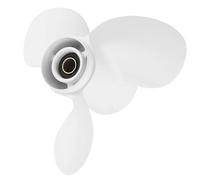 ZDETGU Fuoribordo a 3 Pale in Lega di Alluminio 8 Scanalature 9 1/4 X 12 Sostituzione Diretta per Motori da 9,-15 Adatto a OE 683-45941-00-El Spinta e manovrabilità Migliorate