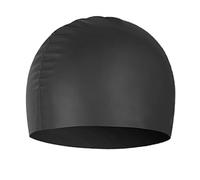 ZDETGU I Capelli in Silicone Nuotano per Adulti Bambini Comodi e Sicuri per Nuotare (BLACK)
