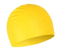 ZDETGU I Capelli in Silicone Nuotano per Adulti Bambini Comodi e Sicuri per Nuotare (YELLOW)