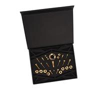 ZDETGU Kit di Bulloni dello Stelo per Bici a Rischio M7000/M8000 ASSEGGIO INSEGGIO per Il Kit Freno a Disco Idraulico in Mountain Bike Oro (Kit di Trasmissione M7000/M8000 Speed-Golden)