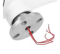 ZDETGU Kit Generatore Eolico da 200 W - Alimentatore Affidabile Off-grid con 5 Pale per Barche, Cabine e Box/Cover Mobili - Generatore Eolico Compatto da 48 V per un'efficiente Conversione (48V)